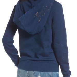 NWT juicy couture indigo zip hoodie